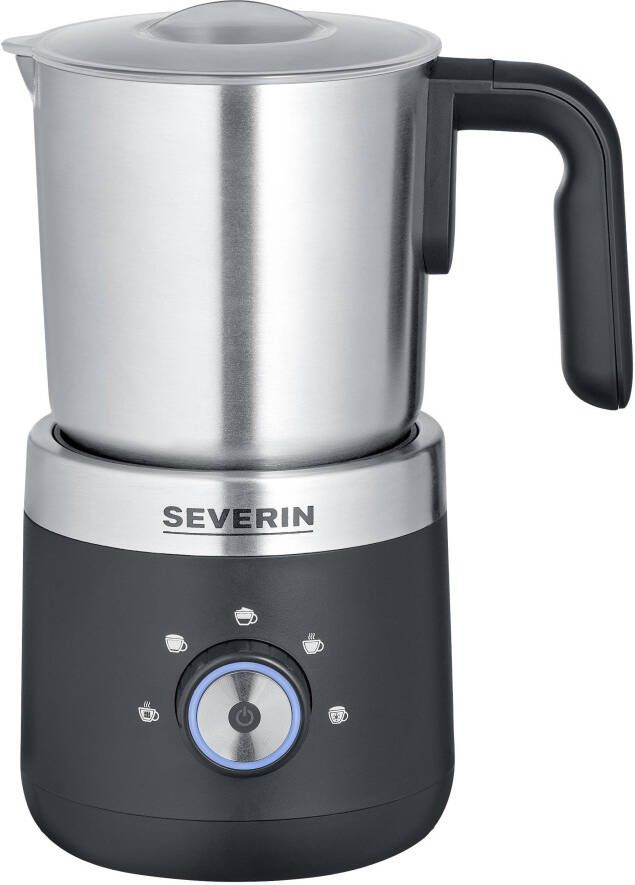 Severin SM 3588 Elektrische melkopschuimer 300 ml vulvolume roestvrijstalen afneembare melkcontainer