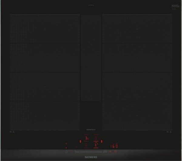 Siemens EX675HYC1M EXTRAKLASSE Inductie inbouwkookplaat Zwart