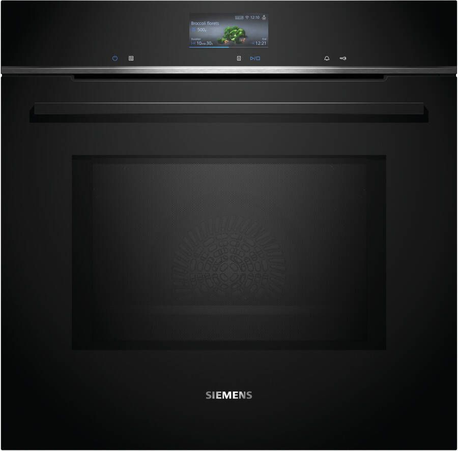 Siemens HM736G1B1 Inbouw oven met magnetron Zwart