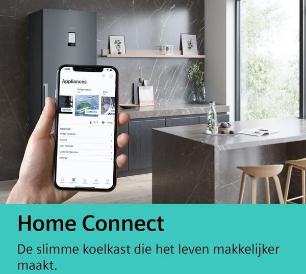 Siemens KU22LVFD0 iQ300 onderbouw koelkast met vriesvak - Foto 2