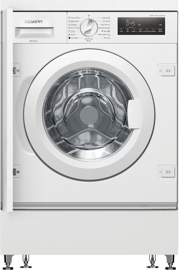 Siemens WI14W542EU Voorlader Wasmachine 8 kg Capaciteit 1400 RPM Wit