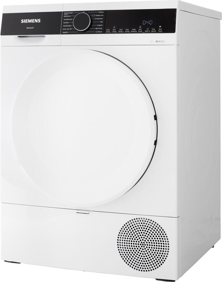 Siemens WQ33G2D0NL iQ500 Wasdroger Warmtepompdroger Energielabel A+++