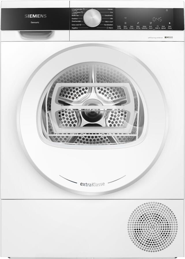 Siemens WQ35G2C9NL extraKlasse Warmtepompdroger Wit