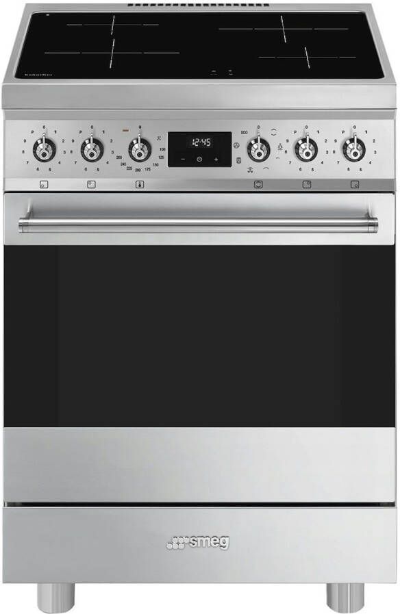 Smeg C6IMXM2 Inductie fornuis Grijs