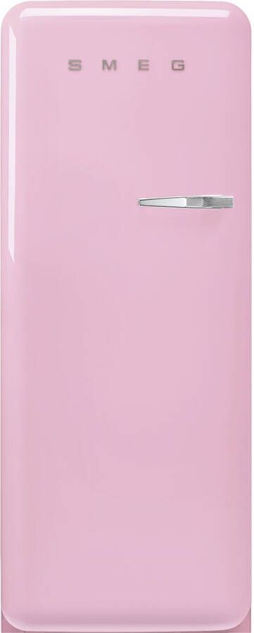 Smeg FAB28LPK5 Vrijstaande Koel-vriescombinatie 50&apos;s Style Roze