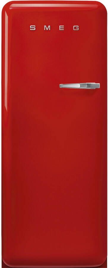 Smeg FAB28LRD5 Vrijstaande Koel-vriescombinatie 50&apos;s Style Rood