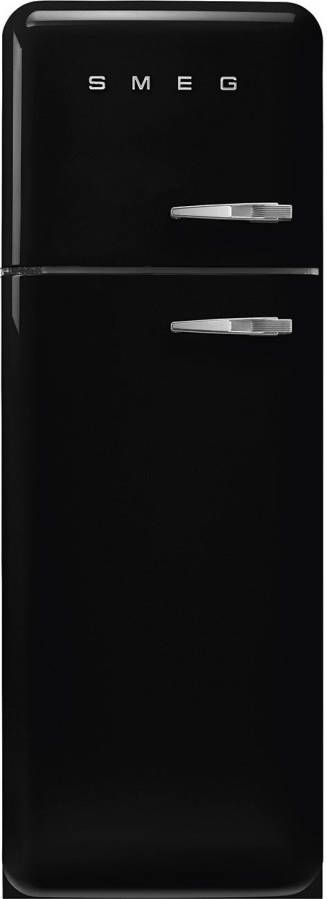 Smeg FAB30LBL5 Vrijstaande Koel-vriescombinatie 50&apos;s Style Zwart