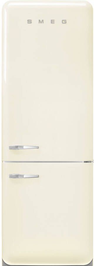 Smeg FAB38RCR5 Vrijstaande Koel-vriescombinatie 50&apos;s Style Creme