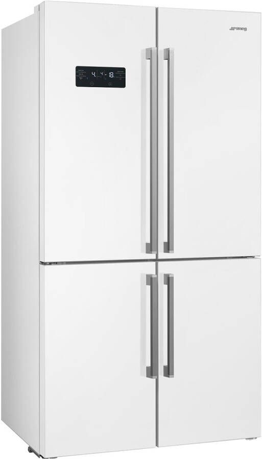 Smeg FQ60BDF Amerikaanse koelkast Wit
