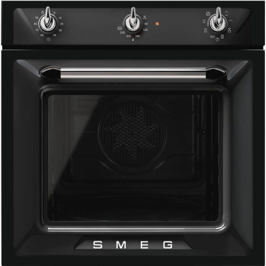 Smeg Oven 70L Zwart SF6905N1 | Heteluchtovens | Keuken&Koken Microgolf&Ovens | SF6905N1 - Foto 3