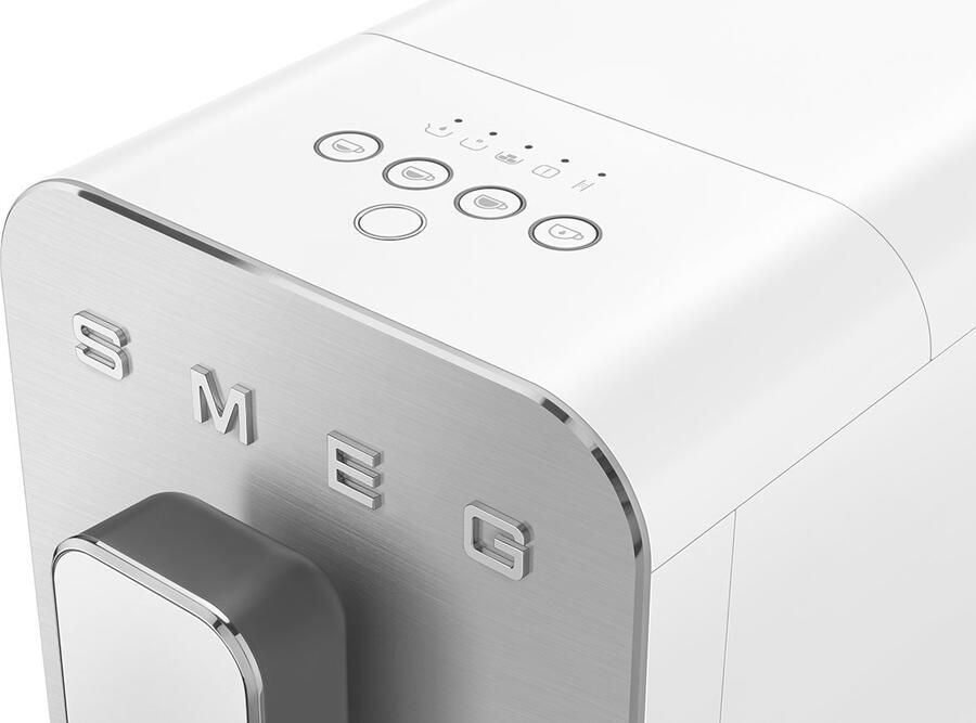 Smeg BCC01WHMEU Wit | Espressomachines | Keuken&Koken Koffie&Ontbijt | 8017709300982