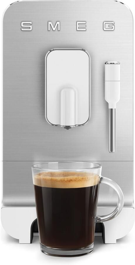 Smeg BCC12WHMEU Espressomachine Mat wit Volautomatisch met stoompijp