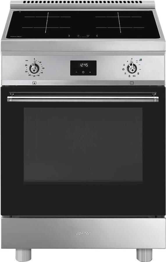 Smeg C6IPXT2 Inductie fornuis Grijs