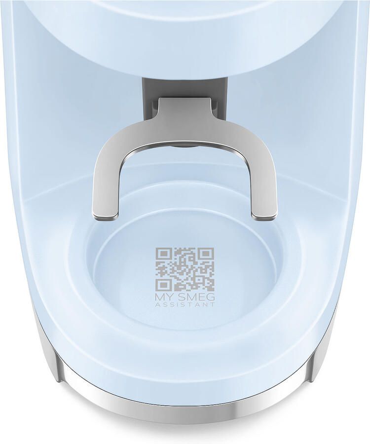 Smeg CGF03PBEU 50's Style Koffiemolen Pastelblauw