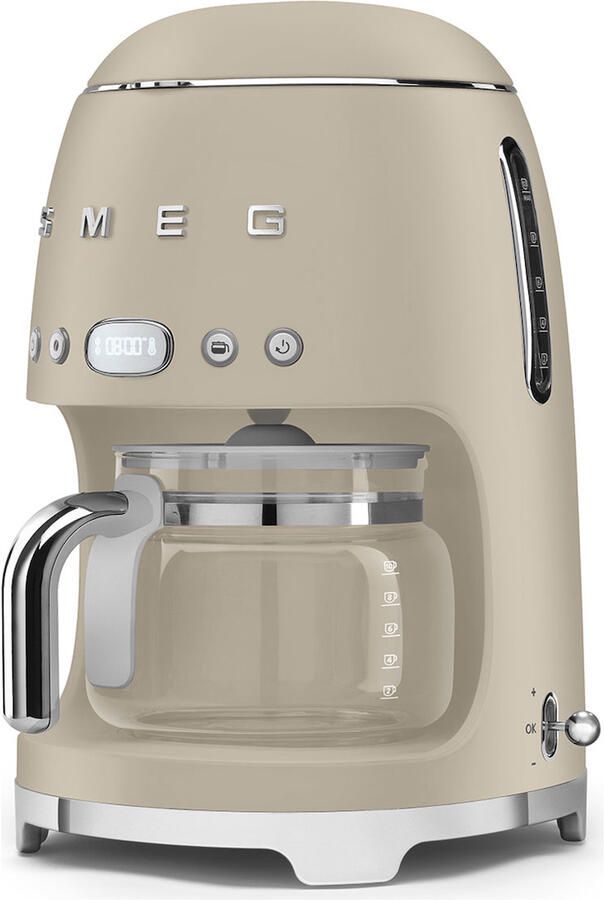 Smeg DCF02MLMEU Koffiefilter apparaat Beige