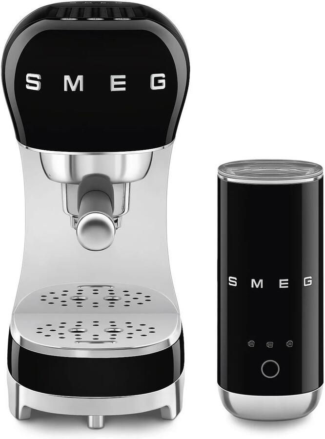 Smeg ECF12BLEU Espresso apparaat Zwart