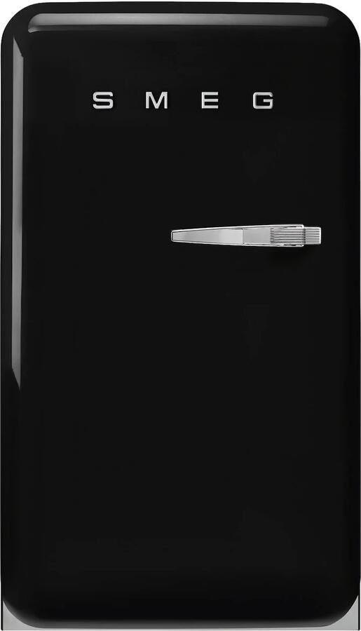 Smeg FAB10HLBL6 Vrijstaande Koelkast 50's Style Zwart