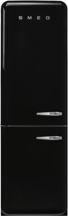 Smeg FAB32LBL6 Koel-vriescombinatie 50's Style Zwart