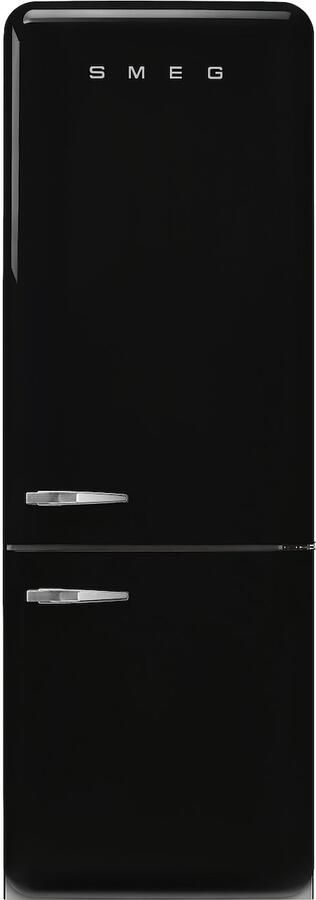 Smeg FAB38RBL6 Koel-vriescombinatie 50's Style Zwart