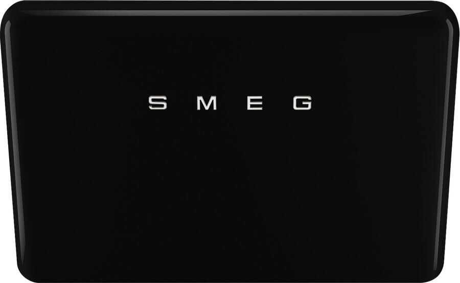 Smeg KFAB84BL Schouwkap Zwart