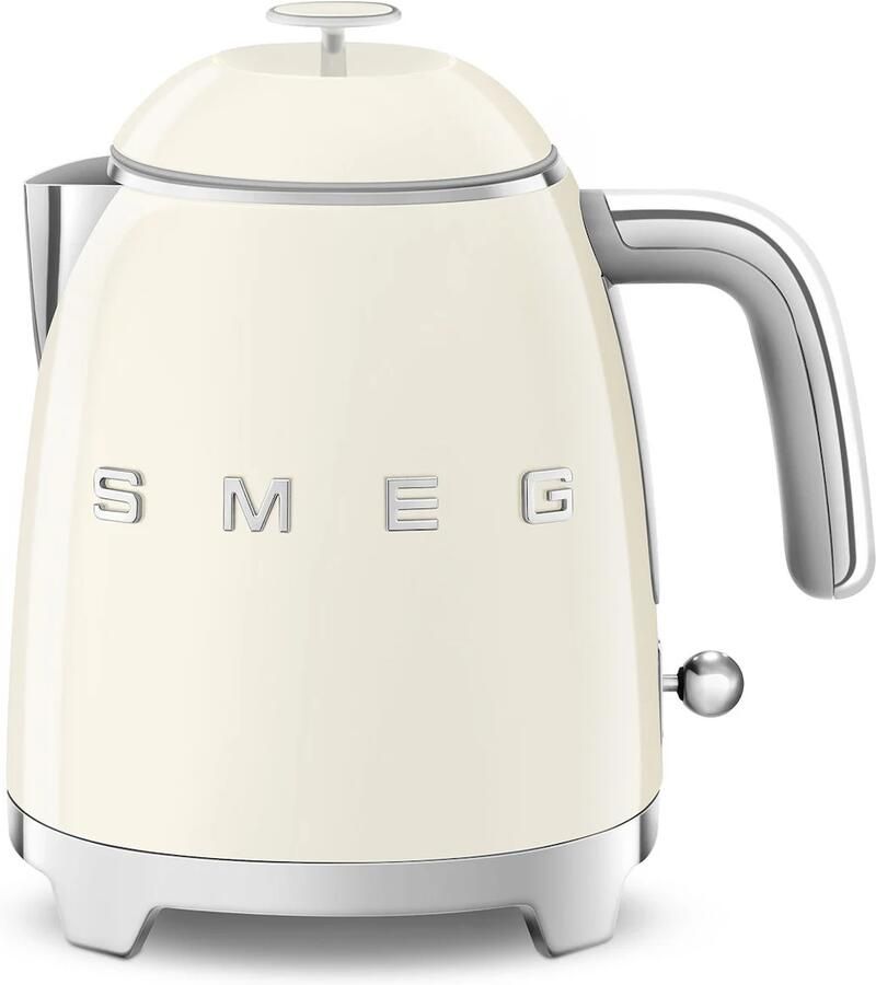 Smeg Waterkoker Mini 1400 W creme 800 ml 3 kops KLF05CREU - Foto 2