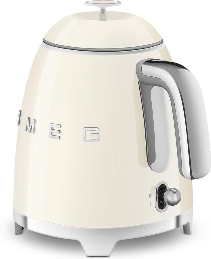 Smeg Waterkoker Mini 1400 W creme 800 ml 3 kops KLF05CREU - Foto 3