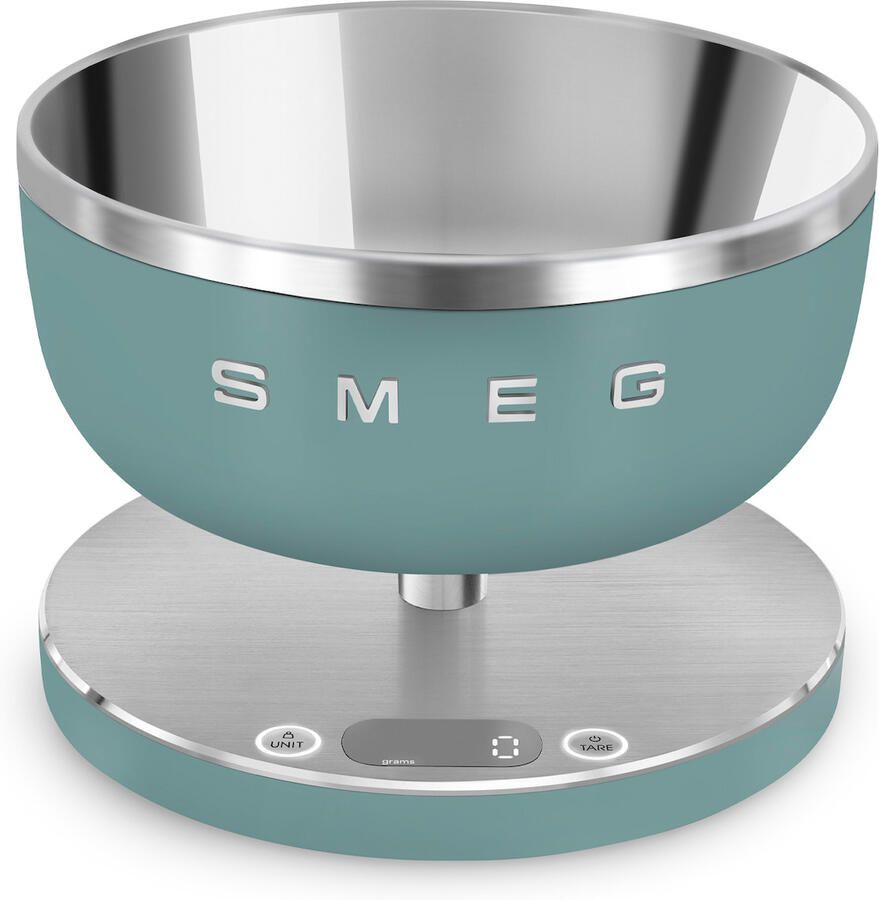 Smeg Keukenweegschaal Emerald Green | Keukenweegschalen | 8017709338206