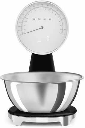 Smeg Keukenweegschaal Zwart KSF01BLWW | Keukenweegschalen | 8017709344542 - Foto 2