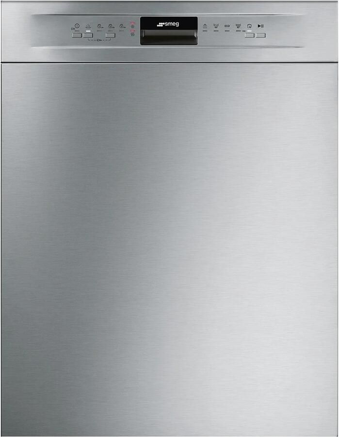 Smeg LSP292DX Vrijstaande vaatwasser Grijs