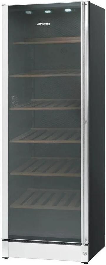 Smeg SCV115GS Classici Esthetisch Vrijstaande Wijnklimaatkast