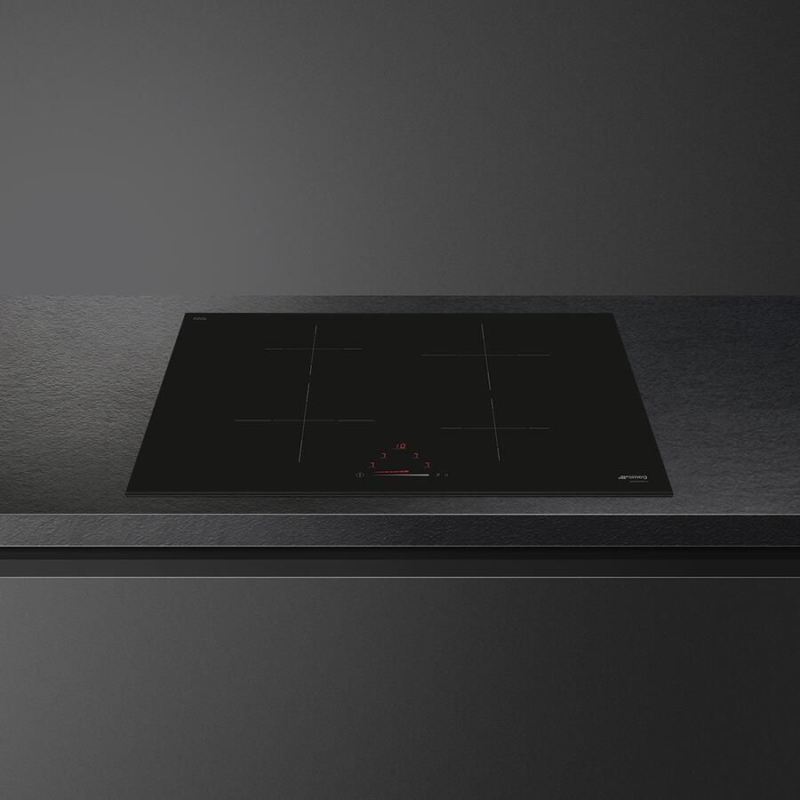 Smeg SI4742D Inductie kookplaat Zwart