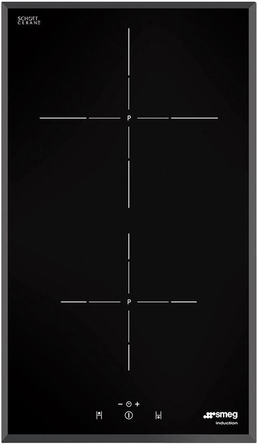 Smeg SI5322B Inductie kookplaat Zwart