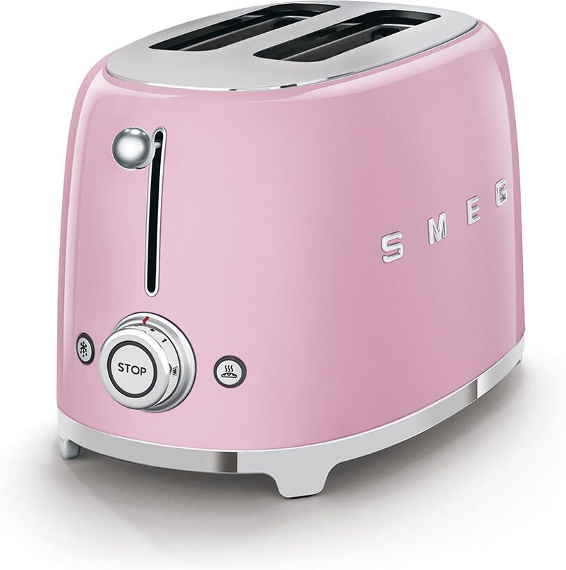 Smeg TSF01PKEU Roos | Broodroosters | Keuken&Koken Keukenapparaten | TSF01PKEU - Foto 3