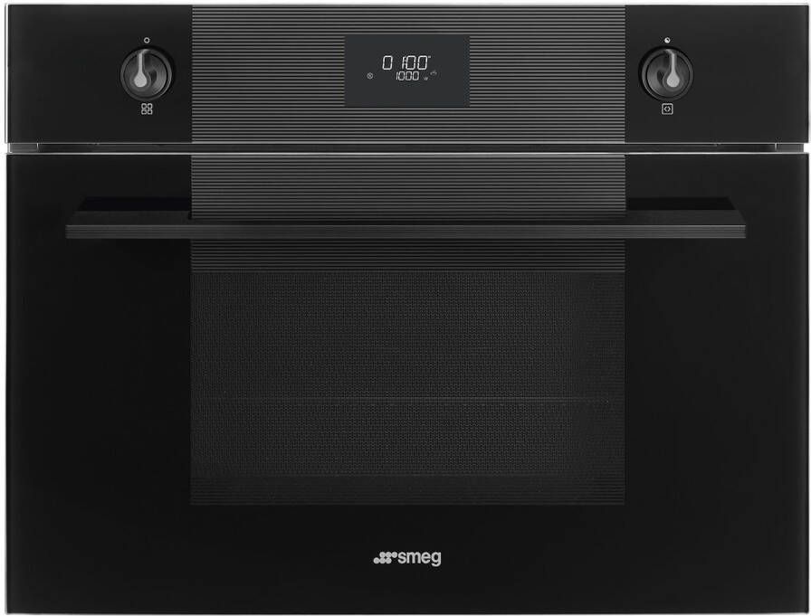 Smeg SO4101M1B3 Inbouw oven met magnetron Zwart