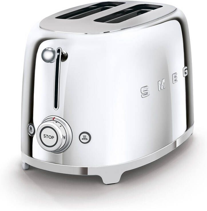 Smeg TSF01SSEU Broodrooster Grijs