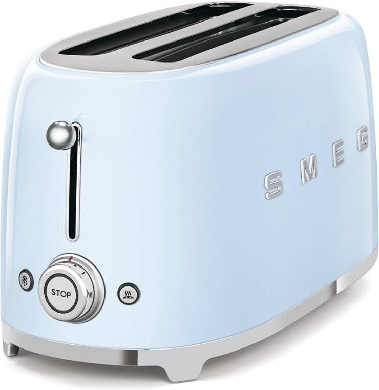 Smeg TSF02PBEU Broodrooster Blauw