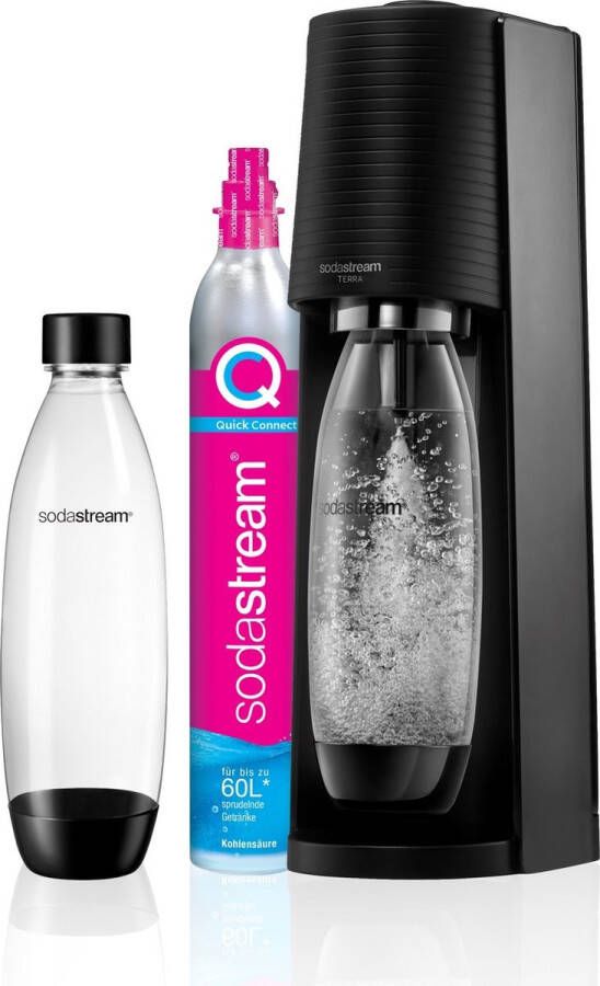 SodaStream TERRA zwart- incl. Quick Connect Koolzuurcilinder - Foto 4