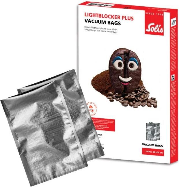 Solis Lightblocker Plus vacuumzak 20 x 30 cm (50pcs) Kookaccessoires