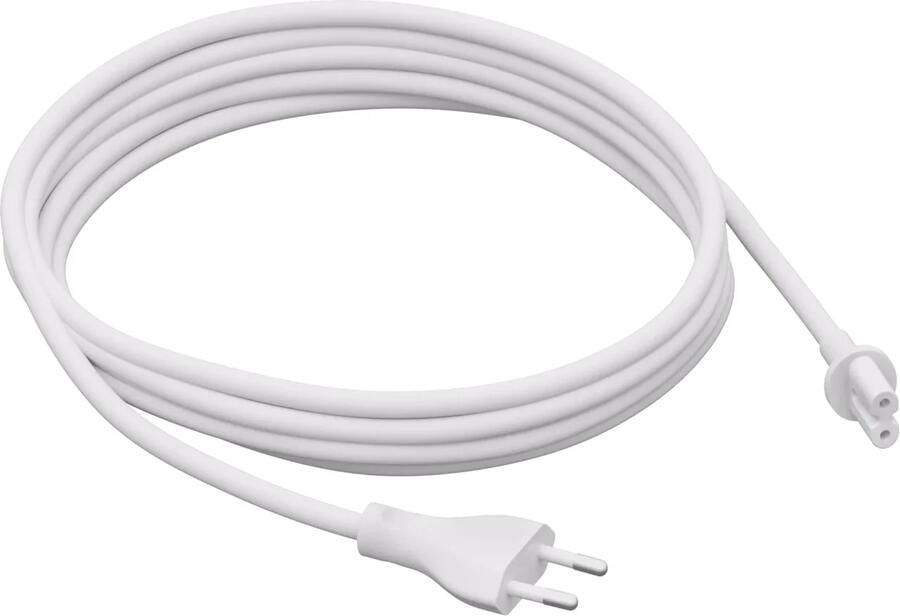 Sonos Stroomkabel 3 5 meter Five Beam Amp SubG3 Arc Audio kabel Wit