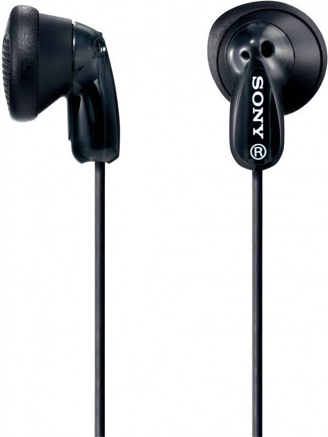 Sony hoofdtelefoon in-ear zwart MDR-E9LP