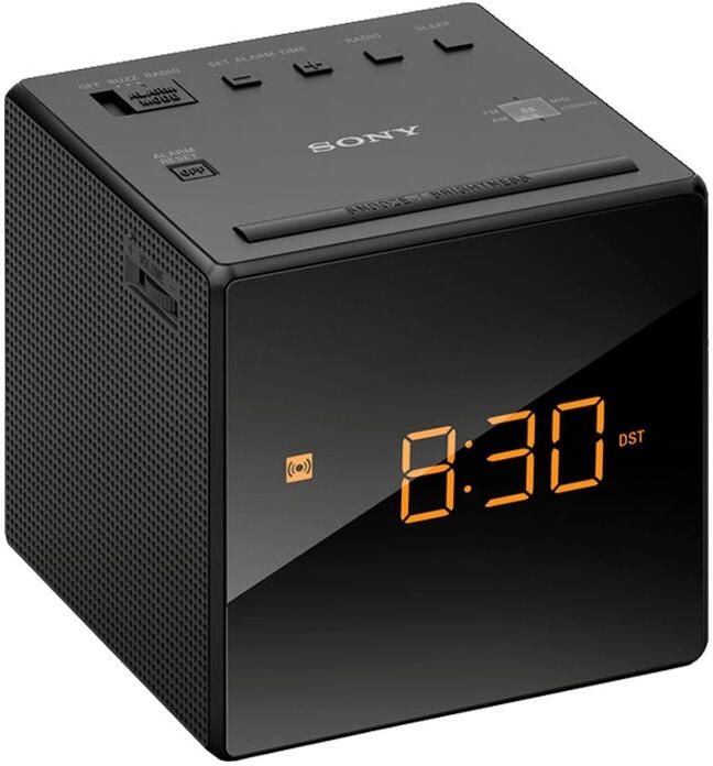 Sony Klokradio ICF-C1 Zwart | Radio s | Beeld&Geluid Audio | ICFC1B