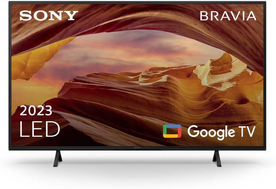 Sony Led-TV KD43X75WLPAEP 108 cm 43" 4K Ultra HD Google TV Smart TV BRAVIA CORE HDMI 2.1 gaming menu - Foto 2
