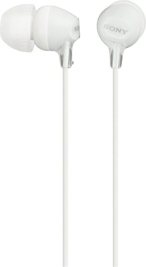 Sony MDR-EX15LP In-ear oordopjes Wit