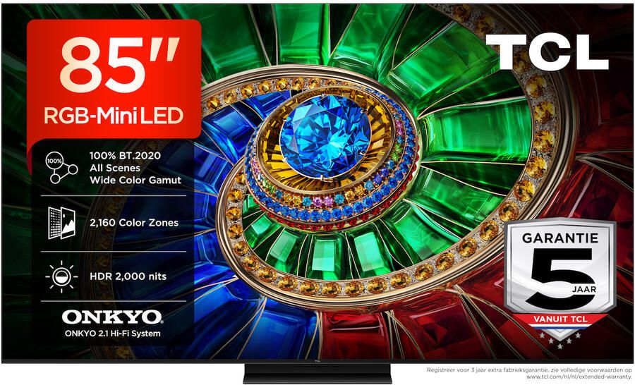 TCL 85RM7L RGB Mini LED 4K Smart TV (2026) - Foto 2