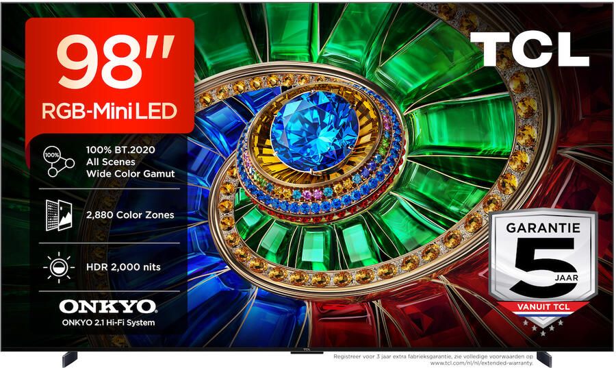 TCL 98RM7L RGB Mini LED 4K Smart TV (2026) - Foto 2
