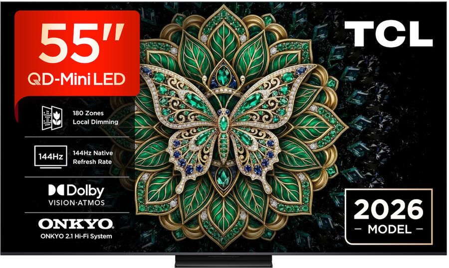 TCL MINI LED 55MQLED75L (2026) 55 inch MiniLED TV