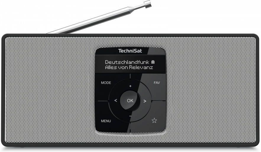 TechniSat Digitradio 2 S DAB radio Zwart