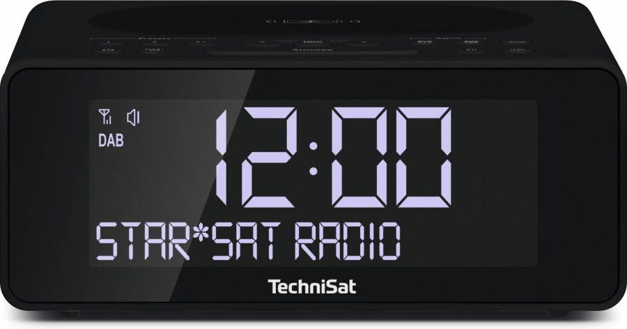 TechniSat DigitRadio 52 Wekker radio Antraciet