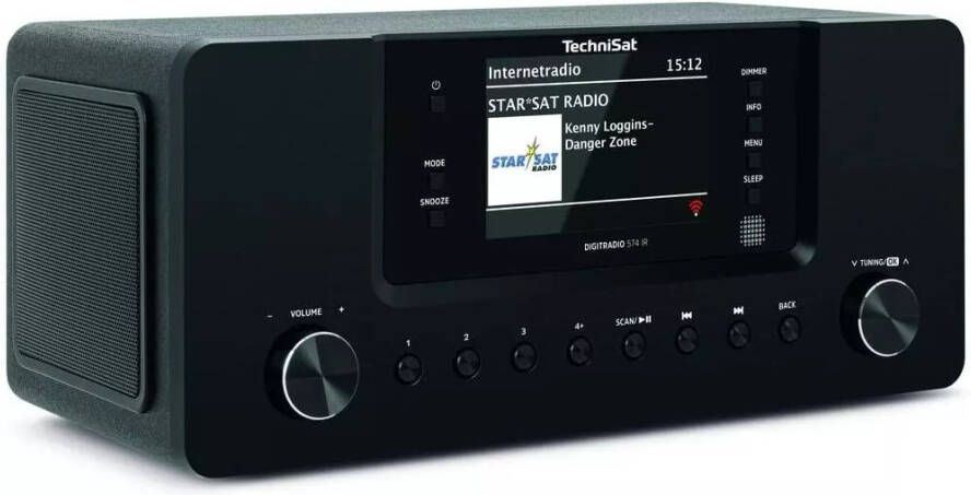 TechniSat Digitradio 574 IR Hybride radio Zwart