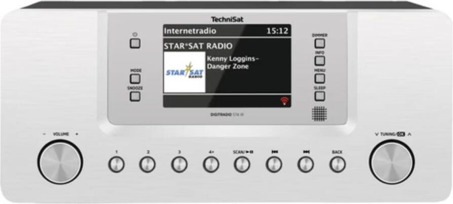 TechniSat Digitradio 574 IR Hybride radio Zilver